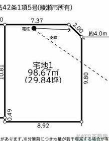 神奈川県綾瀬市蓼川２丁目
