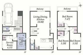 埼玉県さいたま市南区鹿手袋３丁目