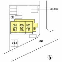 オホレⅡエントピア 305 ｜ 愛知県春日井市高蔵寺町１丁目（賃貸マンション1LDK・3階・45.34㎡） その3