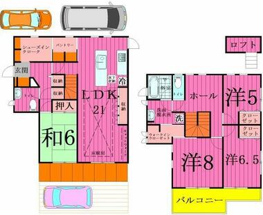 間取り：212058277788
