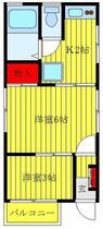 上川ビル 101 ｜ 東京都豊島区北大塚１丁目（賃貸アパート2K・1階・26.28㎡） その2