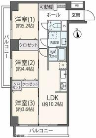 ライオンズマンション生田〜南西角につき日当たり・通風良好〜