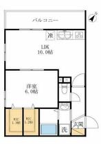 ＨＥＢＥＬ　ＬＯＯＰ（ヘーベルループ）  ｜ 千葉県市川市行徳駅前２丁目（賃貸マンション1LDK・3階・42.78㎡） その2