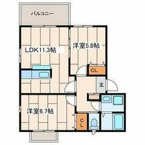 サクラアベニュー  ｜ 神奈川県横浜市港南区港南５丁目（賃貸アパート2LDK・1階・52.99㎡） その2