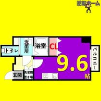 クリスタルテラス本山 402 ｜ 愛知県名古屋市千種区清住町１丁目（賃貸マンション1R・3階・27.25㎡） その2