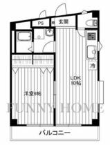 東京都世田谷区野沢１丁目（賃貸マンション1LDK・2階・37.12㎡） その2