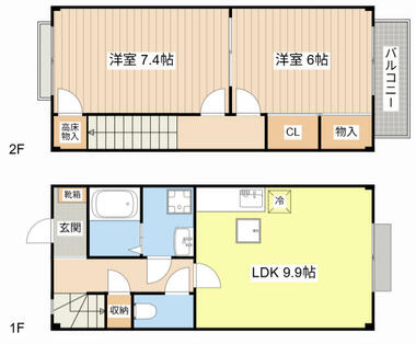 間取り：225009321159
