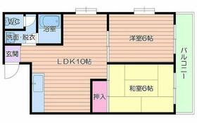 スカイラーク  ｜ 大阪府大阪市阿倍野区阪南町３丁目（賃貸マンション2LDK・4階・45.00㎡） その2