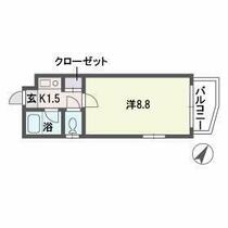 プランドビ藤崎  ｜ 福岡県福岡市早良区原１丁目（賃貸マンション1K・1階・20.93㎡） その2