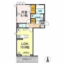 愛知県豊橋市西小鷹野４丁目（賃貸アパート1LDK・2階・42.93㎡） その2