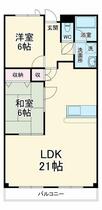 パールスクエア 3-C ｜ 愛知県西尾市熊味町北十五夜（賃貸マンション2LDK・3階・69.56㎡） その2