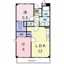 香川県高松市上天神町（賃貸マンション2LDK・4階・59.91㎡） その2