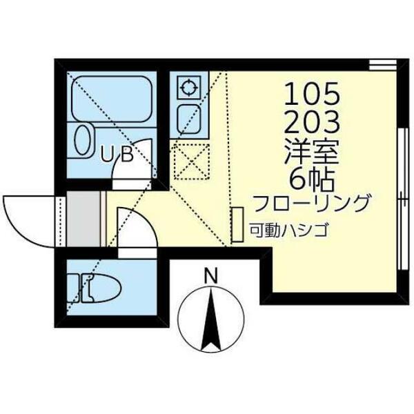 神奈川県横須賀市富士見町２丁目(賃貸アパート1R・2階・13.11㎡)の写真 その1