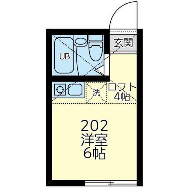 神奈川県横浜市西区東久保町(賃貸アパート1R・2階・11.10㎡)の写真 その1