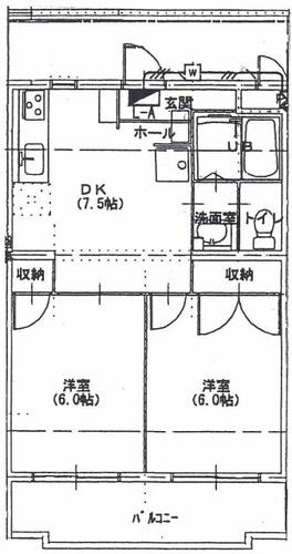 同じ建物の物件間取り写真 - ID:222016021211