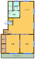 クリーンハイツ寿 101 ｜ 群馬県前橋市箱田町（賃貸マンション2LDK・1階・59.40㎡） その1