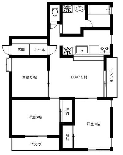 同じ建物の物件間取り写真 - ID:222016825271