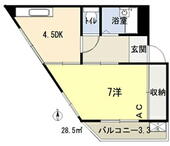 高知市高須東町 4階建 築29年のイメージ