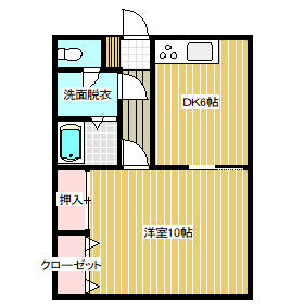 コーポつなぎ_間取り_0