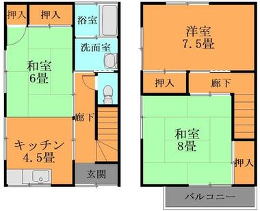 間取り：214078267795