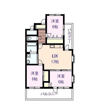 同じ建物の物件間取り写真 - ID:209005293707