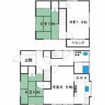 東大和市芋窪３丁目 2階建 築48年のイメージ