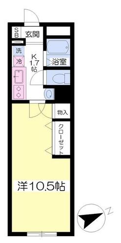 同じ建物の物件間取り写真 - ID:214055400324