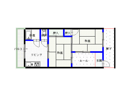 兵庫県神戸市西区王塚台１丁目(賃貸マンション2DK・4階・41.42㎡)の写真 その1