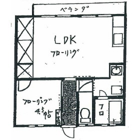 冨士マンション｜愛媛県新居浜市西の土居町１丁目(賃貸アパート1LDK・2階・42.00㎡)の写真 その1