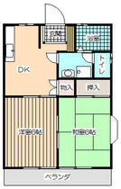 コーポルピナス 103 ｜ 埼玉県鶴ヶ島市大字脚折（賃貸アパート2DK・1階・40.00㎡） その1