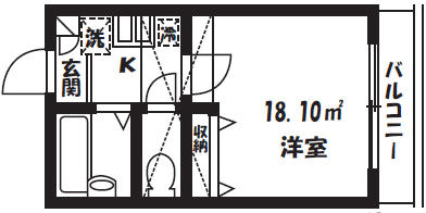 同じ建物の物件間取り写真 - ID:214059929349