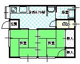 長崎市横尾３丁目 2階建 築44年のイメージ