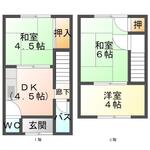 観音寺市柞田町 2階建 築47年のイメージ