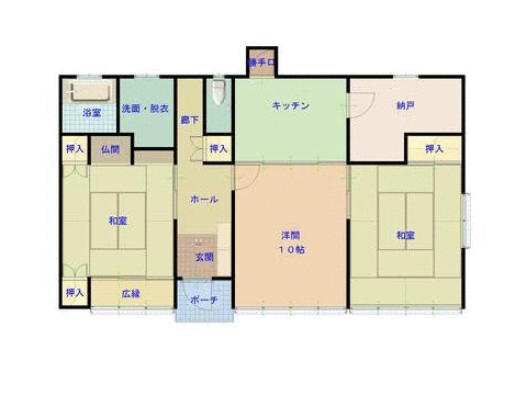 house for sale in Kitsuki, Oita | ¥23,800,000 | 3DK | Akiyama house f…