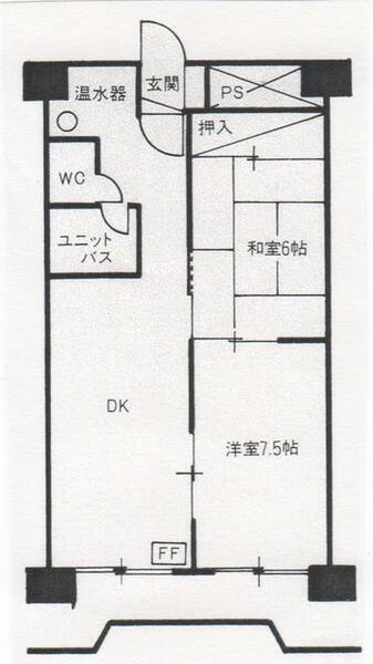北海道札幌市西区西野二条８丁目(賃貸マンション2DK・3階・60.00㎡)の写真 その1