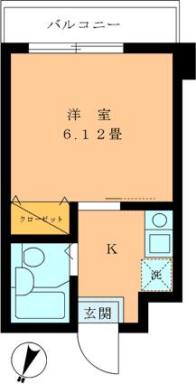 ソレイユ王子 203｜東京都北区王子５丁目(賃貸マンション1K・2階・17.41㎡)の写真 その1