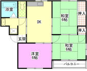広島市南区東雲２丁目 3階建 築26年のイメージ