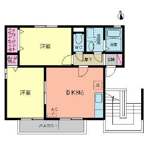 同じ建物の物件間取り写真 - ID:222016284528