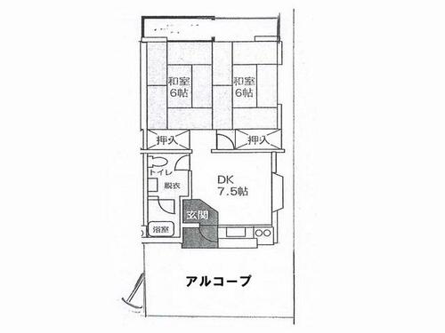グリーンハイツ萩坂_間取り_0