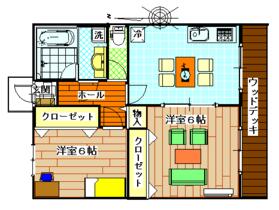 熊本県阿蘇市西町（賃貸アパート2DK・1階・45.00㎡） その1