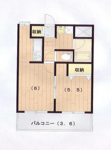 百合マンション_間取り_0