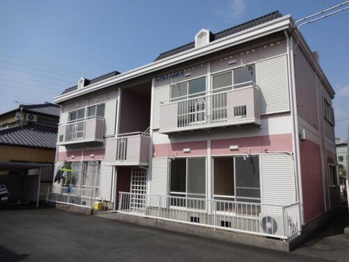 愛知県豊橋市西幸町字笠松（アパート）の賃貸物件の外観