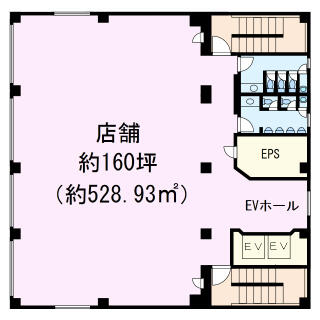 ハトマークサイト 西浦江坂ビル グウ江坂 4階の貸店舗