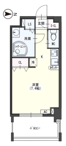 同じ建物の物件間取り写真 - ID:223030869733