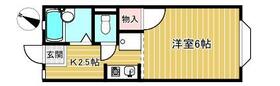 メゾンサイドパーク  ｜ 千葉県千葉市花見川区検見川町２丁目（賃貸アパート1R・2階・19.87㎡） その2