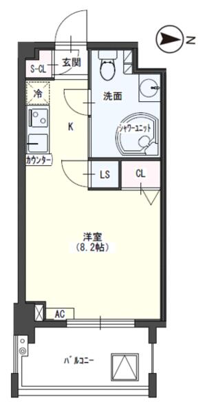 ＳＫ　ＢＵＩＬＤＩＮＧ－１０ 208｜愛知県名古屋市中村区大正町１丁目(賃貸マンション1R・2階・24.85㎡)の写真 その2