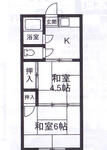 宇都宮市上大曽町 2階建 築52年のイメージ