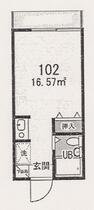 キングヒルズ弘明寺 102 ｜ 神奈川県横浜市南区大岡１丁目（賃貸アパート1R・1階・16.57㎡） その1