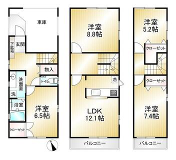 間取り：213141333458