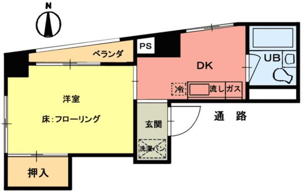 メゾン木村 503｜愛知県名古屋市中村区太閤通８丁目(賃貸マンション1K・5階・19.82㎡)の写真 その1